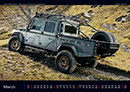 Land-Rover Kalender 2025 March