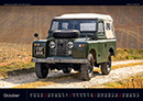 Land-Rover Kalender 2025 October