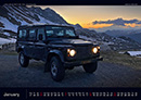 Land-Rover Kalender 2026 January