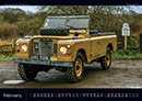 Land-Rover Kalender 2026 February