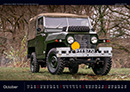 Land-Rover Kalender 2026 October